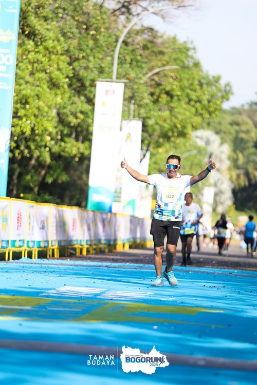 Race photo from Taman Budaya x BOGORUN 2025