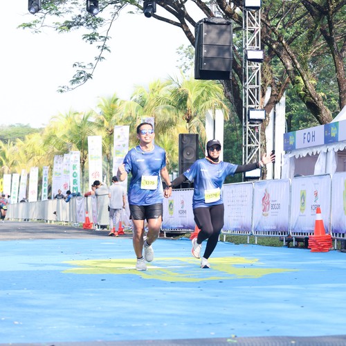 Race photo from BOGORUN 2026