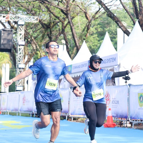 Race photo from BOGORUN 2026