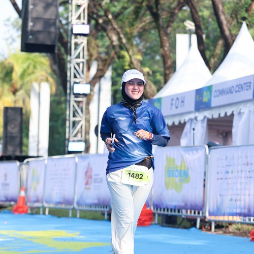 Race photo from BOGORUN 2026