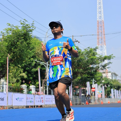 Race photo from SURABAYA ISOPLUS MARATHON 2026