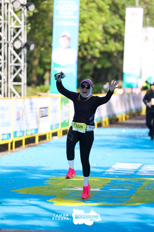 Race photo from Taman Budaya x BOGORUN 2025