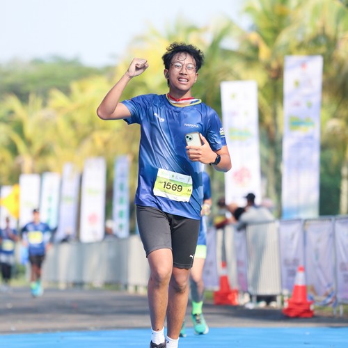 Race photo from BOGORUN 2026