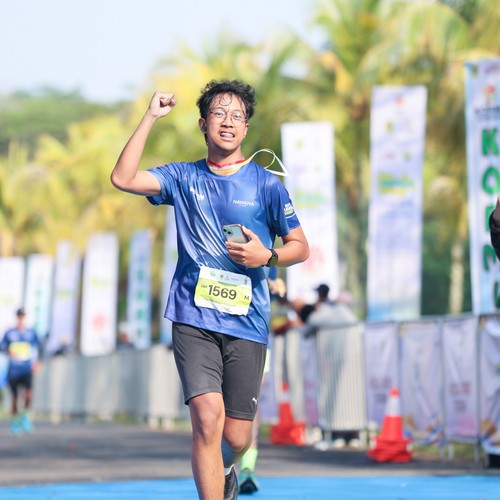 Race photo from BOGORUN 2026