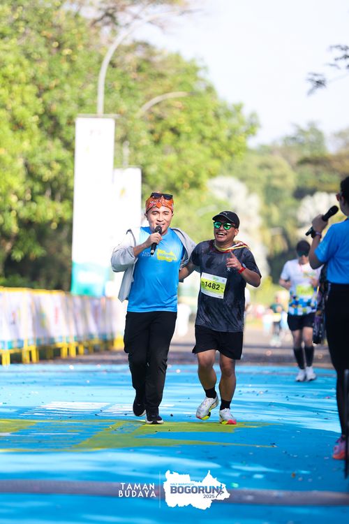 Race photo from Taman Budaya x BOGORUN 2025