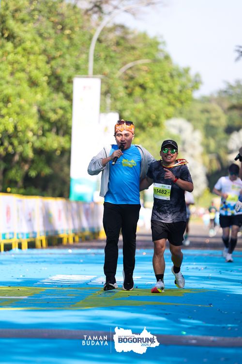 Race photo from Taman Budaya x BOGORUN 2025
