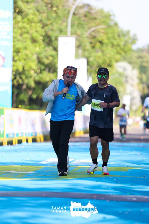 Race photo from Taman Budaya x BOGORUN 2025