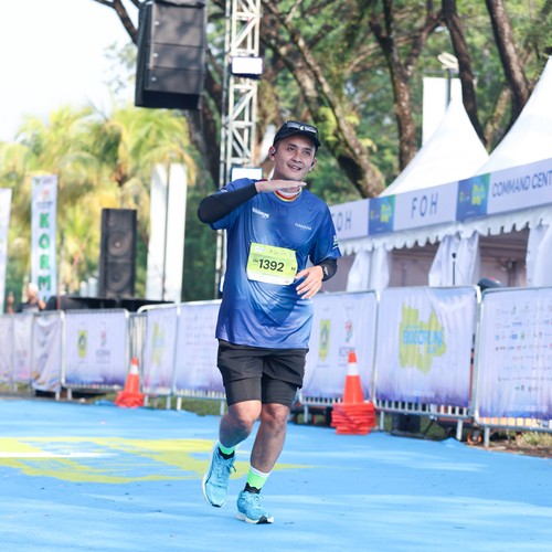 Race photo from BOGORUN 2026