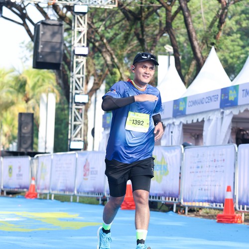 Race photo from BOGORUN 2026