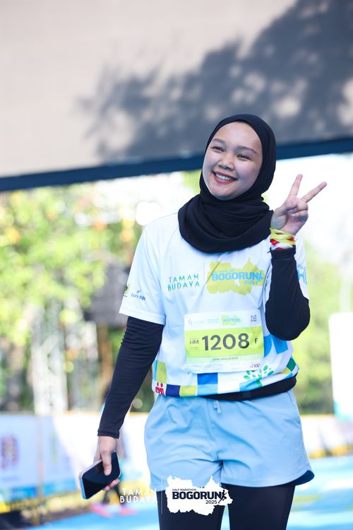 Race photo from Taman Budaya x BOGORUN 2025