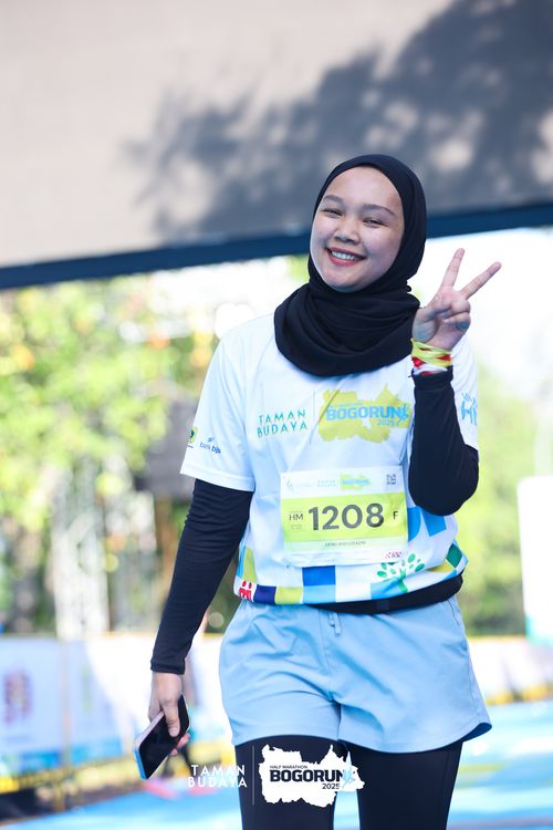 Race photo from Taman Budaya x BOGORUN 2025