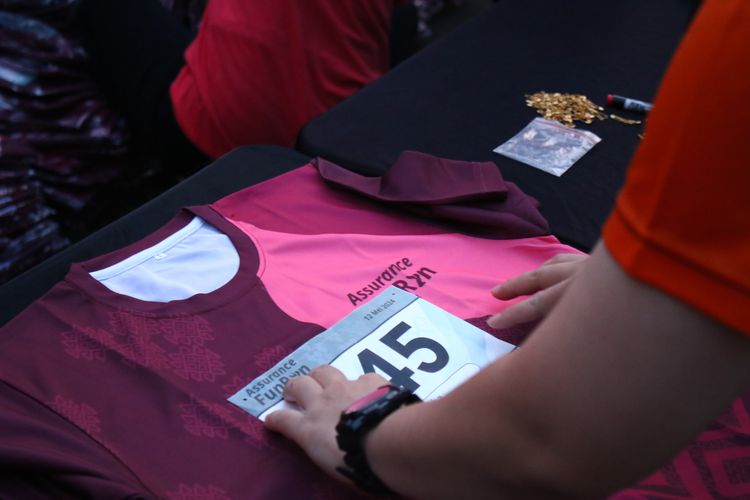 Race photo from Assurance Fun Run 2024