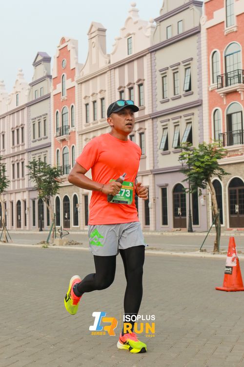 Race photo from ISOPlus Run 2024 Jakarta