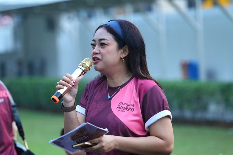 Race photo from Assurance Fun Run 2024