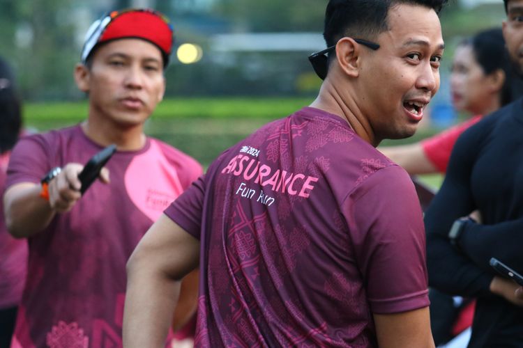 Race photo from Assurance Fun Run 2024