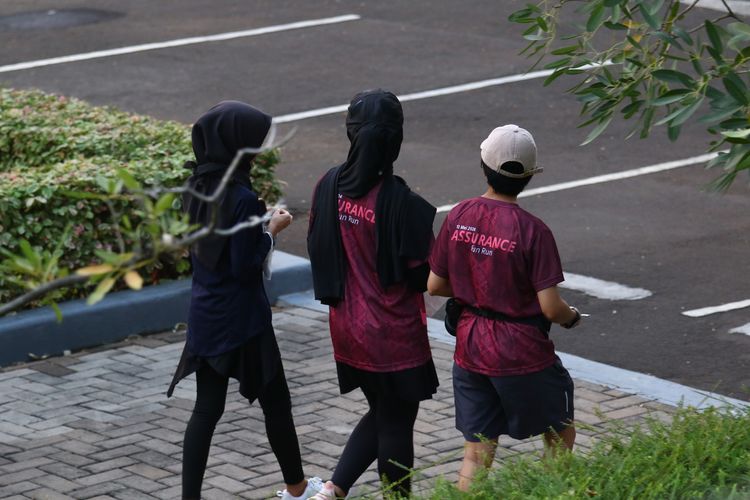 Race photo from Assurance Fun Run 2024