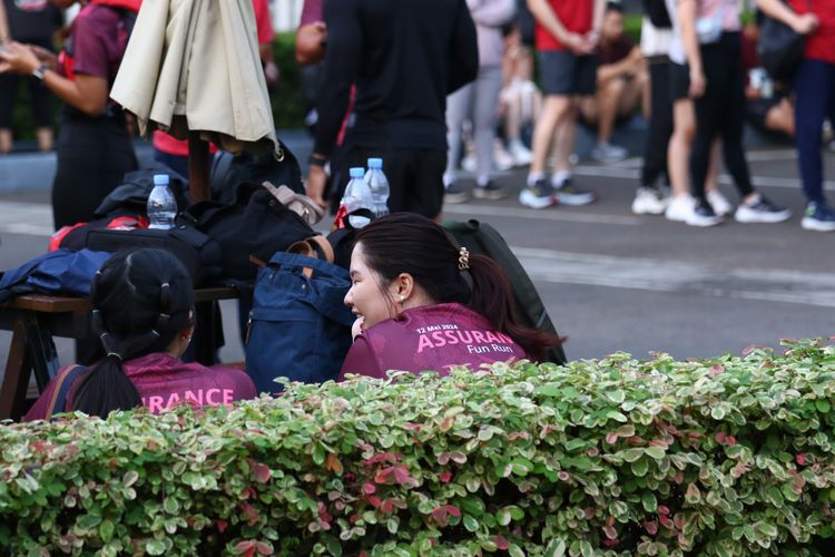Race photo from Assurance Fun Run 2024