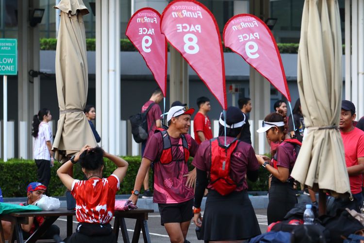 Race photo from Assurance Fun Run 2024
