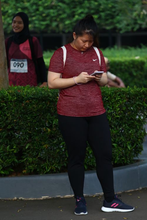 Race photo from Assurance Fun Run 2024