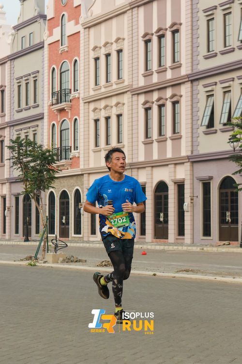 Race photo from ISOPlus Run 2024 Jakarta
