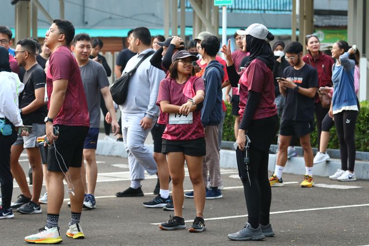 Race photo from Assurance Fun Run 2024
