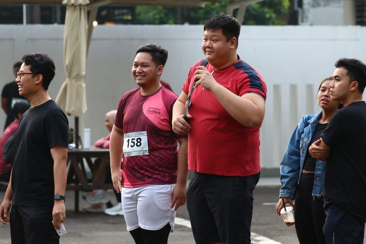 Race photo from Assurance Fun Run 2024