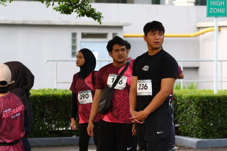 Race photo from Assurance Fun Run 2024
