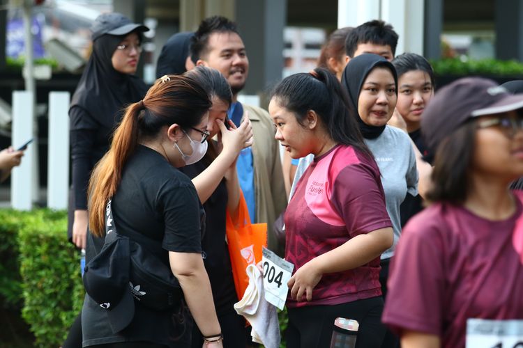Race photo from Assurance Fun Run 2024