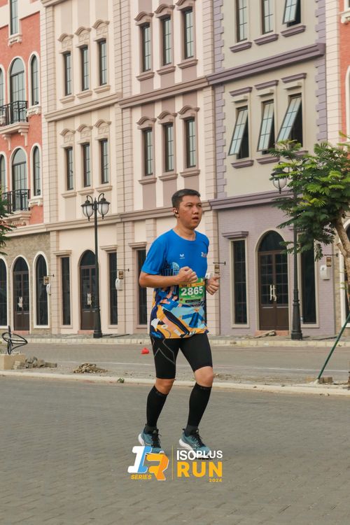 Race photo from ISOPlus Run 2024 Jakarta