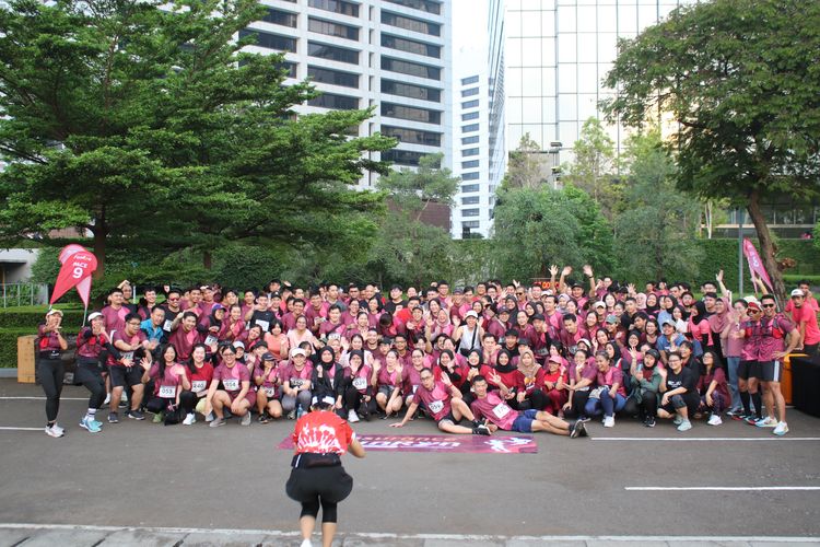 Race photo from Assurance Fun Run 2024