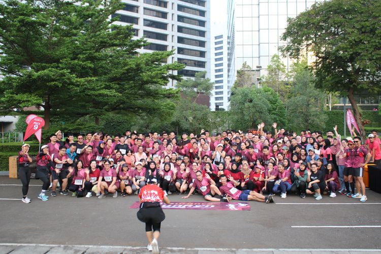 Race photo from Assurance Fun Run 2024