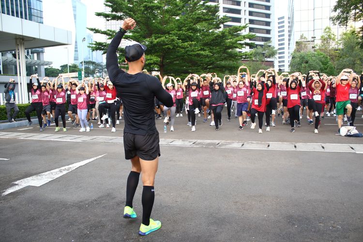 Race photo from Assurance Fun Run 2024