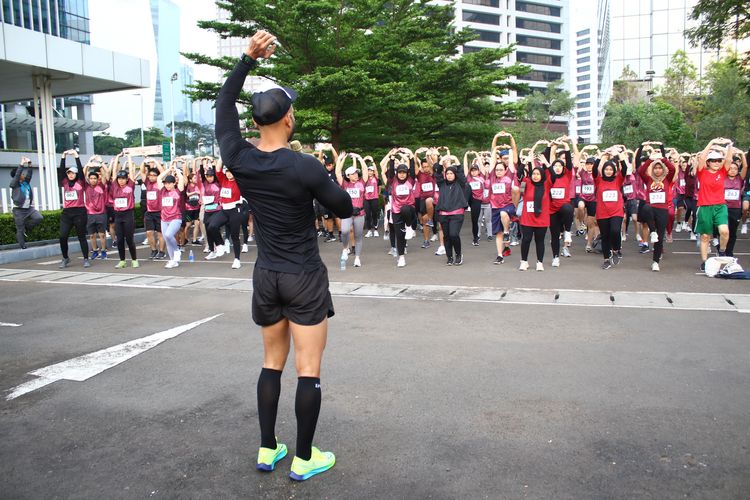 Race photo from Assurance Fun Run 2024
