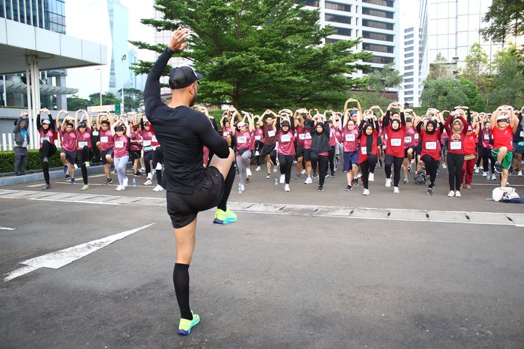 Race photo from Assurance Fun Run 2024