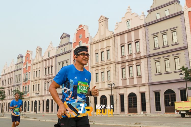 Race photo from ISOPlus Run 2024 Jakarta