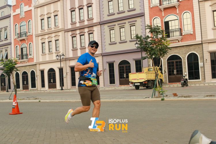 Race photo from ISOPlus Run 2024 Jakarta