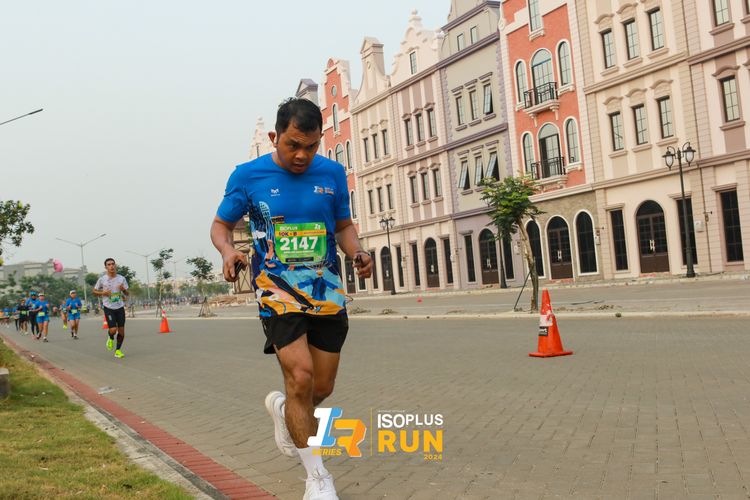 Race photo from ISOPlus Run 2024 Jakarta
