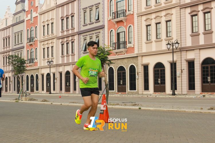 Race photo from ISOPlus Run 2024 Jakarta