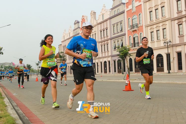 Race photo from ISOPlus Run 2024 Jakarta
