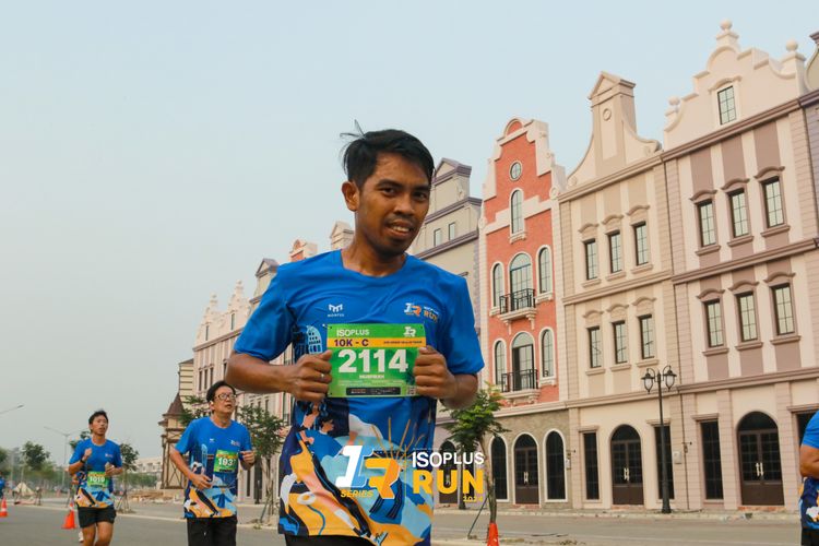 Race photo from ISOPlus Run 2024 Jakarta