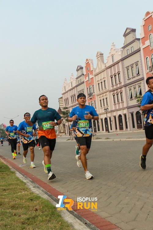 Race photo from ISOPlus Run 2024 Jakarta