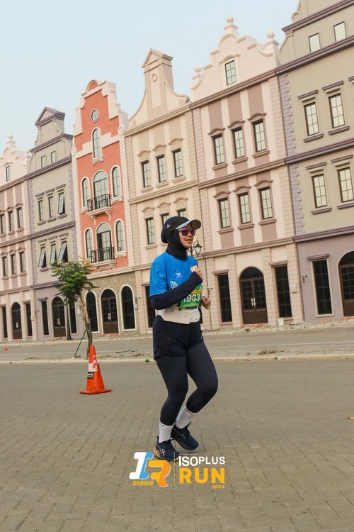 Race photo from ISOPlus Run 2024 Jakarta