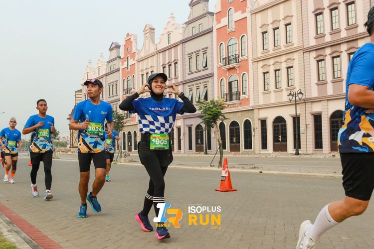 Race photo from ISOPlus Run 2024 Jakarta
