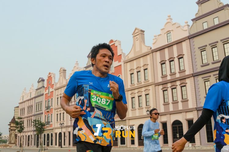 Race photo from ISOPlus Run 2024 Jakarta
