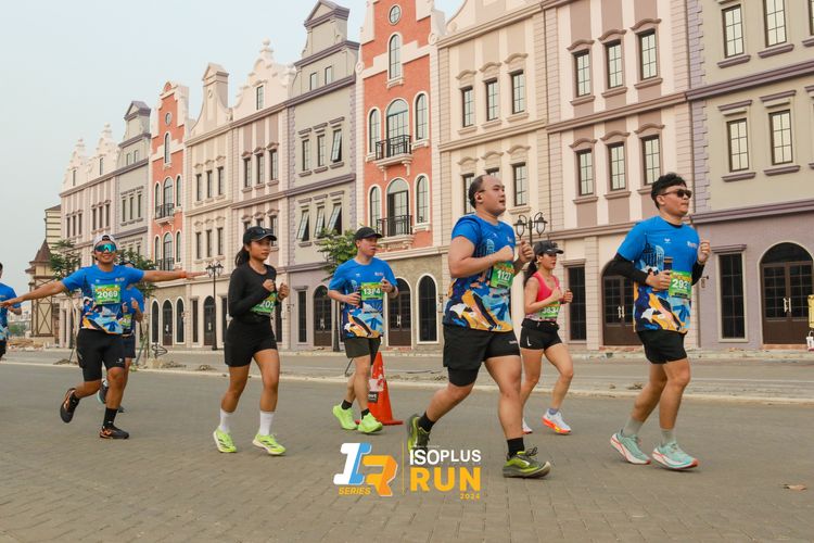 Race photo from ISOPlus Run 2024 Jakarta