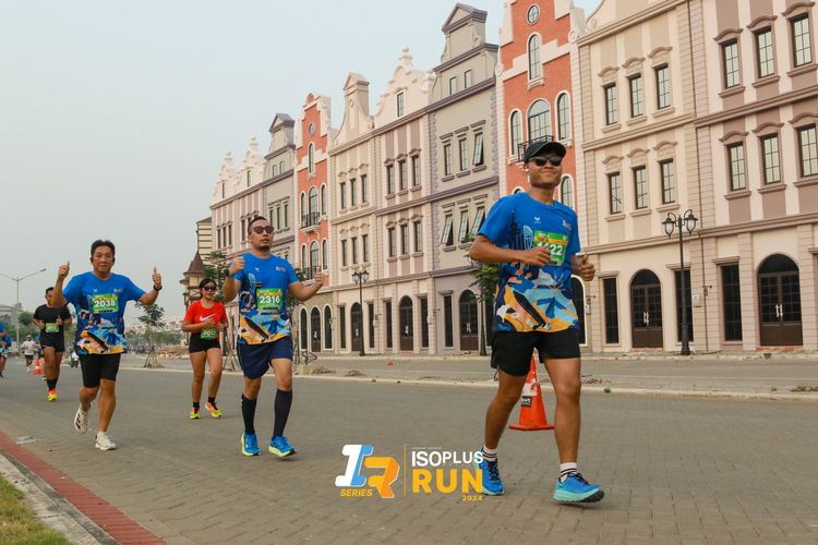 Race photo from ISOPlus Run 2024 Jakarta