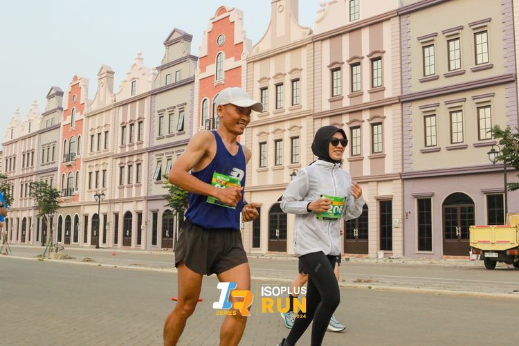 Race photo from ISOPlus Run 2024 Jakarta