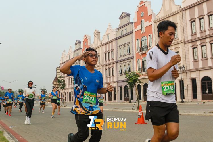 Race photo from ISOPlus Run 2024 Jakarta
