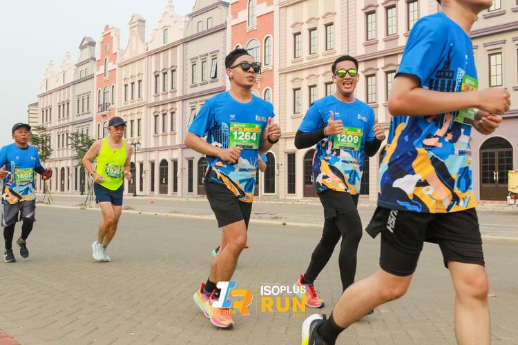 Race photo from ISOPlus Run 2024 Jakarta