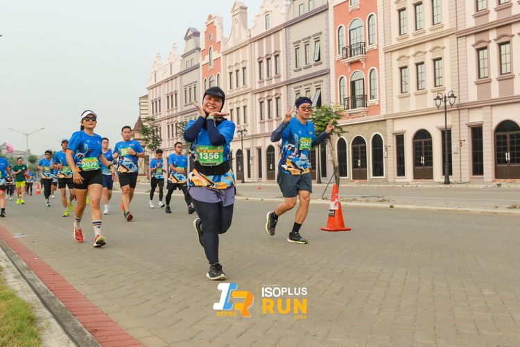 Race photo from ISOPlus Run 2024 Jakarta